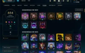 Conta Lol Mono Talon 661 Skins