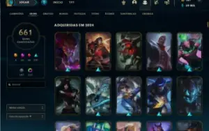 Conta Lol Mono Talon 661 Skins