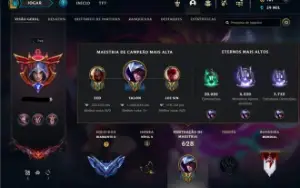 Conta Lol Mono Talon 661 Skins