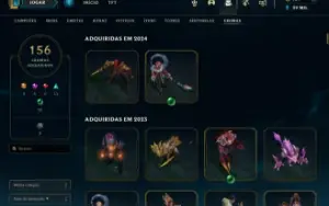 Conta Lol Mono Talon 661 Skins
