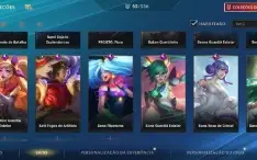 Conta Wild Rift Main Sup 62 skins preço barato