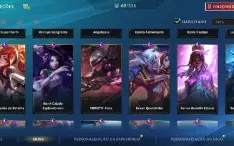 Conta Wild Rift Main Sup 62 skins preço barato