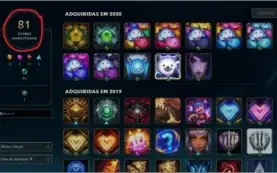 Conta LOL - Platina IV - LVL 66 - 49 Champs - 2 Skins Ult.