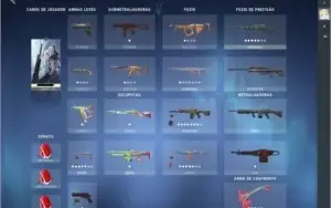 VALORANT CONTA IMORTAL 2 COM COLEÇÃO GAIA E KARAMBIT DO PASS