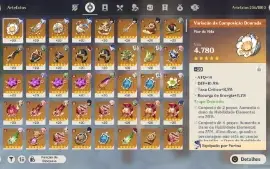 GENSHIN IMPACT-AR55, 13T5⭐Nahida, Furina, Alhaitham,Wriothes