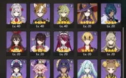 GENSHIN IMPACT-AR55, 13T5⭐Nahida, Furina, Alhaitham,Wriothes