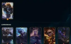 Conta com 37 Skins / Sem Elo