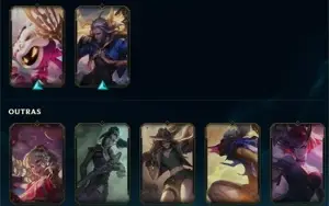 Conta com 37 Skins / Sem Elo