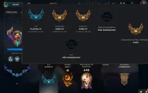 Conta Lol Ouro Iii - 174 Skins