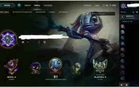 SMURF PLATINA 5 31 WIN MMR MUITO ALTO
