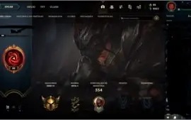 Conta lol com skins vitoriosas