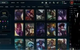 Conta lol com skins vitoriosas