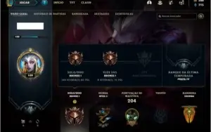 Conta bronze 1 com 84 champ e 41 skins +1 Prestigio