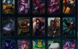 CONTA LOL LV114 120 SKINS, 160 EMBLEMAS