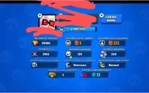 Conta de braws stars e de  clash of clans
