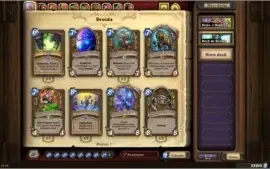 Conta Hearthstone,com diversas cartas e  aventuras