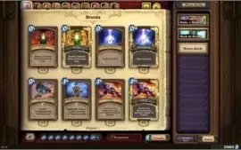 Conta Hearthstone,com diversas cartas e  aventuras