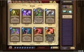 Conta Hearthstone,com diversas cartas e  aventuras