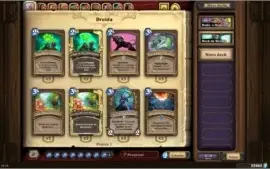 Conta Hearthstone,com diversas cartas e  aventuras