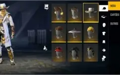 CONTA FREE FIRE COM MUITAS SKINS !!!