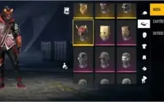 CONTA FREE FIRE COM MUITAS SKINS !!!