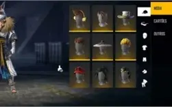 CONTA FREE FIRE COM MUITAS SKINS !!!