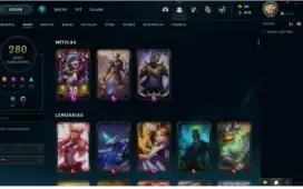 conta com 280 skins, todas do yasuo e todas ultimate