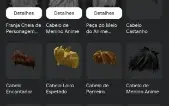 conta “emo” com mais de 13k gastos em roupas.