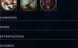 CONTA BRONZE IV / SKINS LENDÁRIAS E ÉPICAS