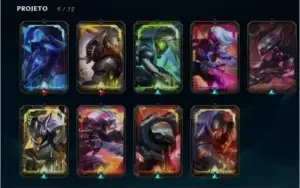 Conta lol 185skins,todos campeões,Skins Legado.