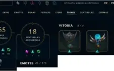 Acc lvl 187, antiga 93k de essencia 5 anos de diamante