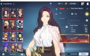 Solo Leveling Arise (Global) Caçadora Modelo Glamourosa