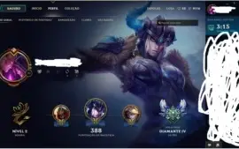 Conta lol Diamante V