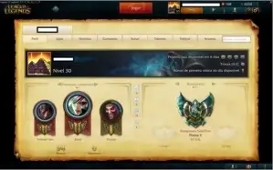 conta lol platina 5
