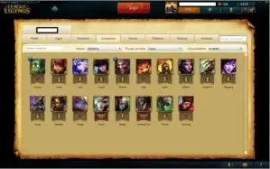 conta lol platina 5