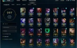 Conta League of Legends ex diamante 1