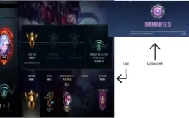Conta LoL + valorant