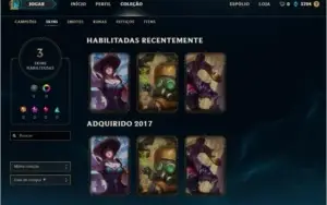 Conta OURO 2 dps da season sem borda EZ PULSEFIRE HABILITADO