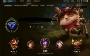 Conta OURO 2 dps da season sem borda EZ PULSEFIRE HABILITADO
