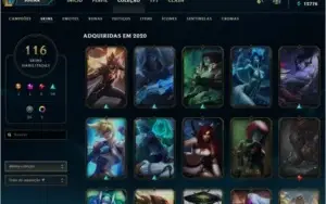 CONTA GOLD 116 SKINS | BETA VALORANT