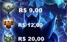 Conta de League of legends GOLD 3