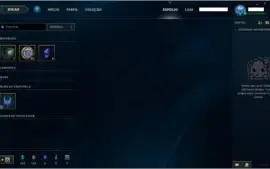 Conta League Of Legends - Ouro 5 - 26 Campeoes + 5 Skins