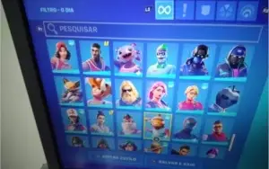 Conta Fortnite Ikonik, Galaxy, Glow, 145 skin SALVE O MUNDO