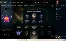Conta lol diamante 4 smurf