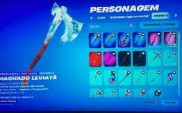 Conta Fortnite Com Travis E Muitas Skins, Machado Do Leviatã