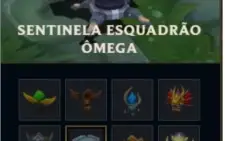 Conta season 1/diamante 5/62 skins/127 campeões/Rammus rei