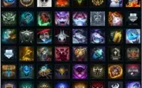 Conta season 1/diamante 5/62 skins/127 campeões/Rammus rei