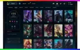 CONTA LOL - NIVEL 300 + 100 SKINS + CROMAS