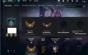 Conta ouro 2 com 29 Champs e 3 Skins ( EMAIL NÃO VERIFICADO)
