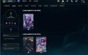 Conta ouro 2 com 29 Champs e 3 Skins ( EMAIL NÃO VERIFICADO)